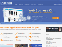 Tablet Screenshot of inobix.com